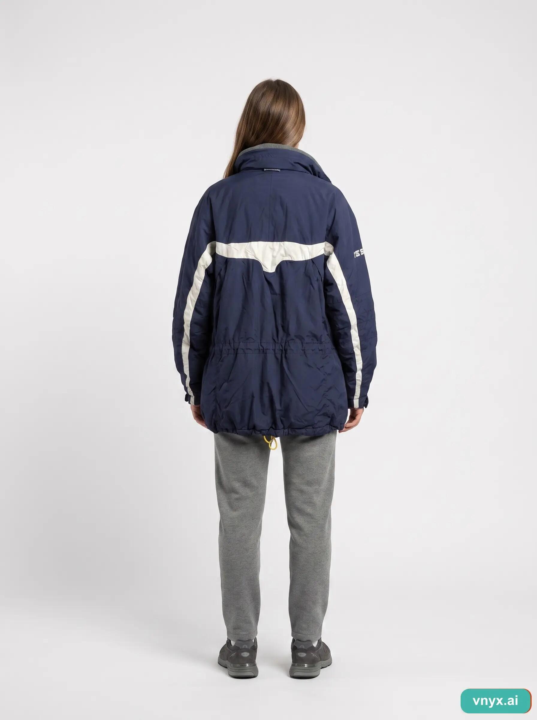 Second Life - Vintage Tenson Navy Outdoor Jacket Women L 2/6