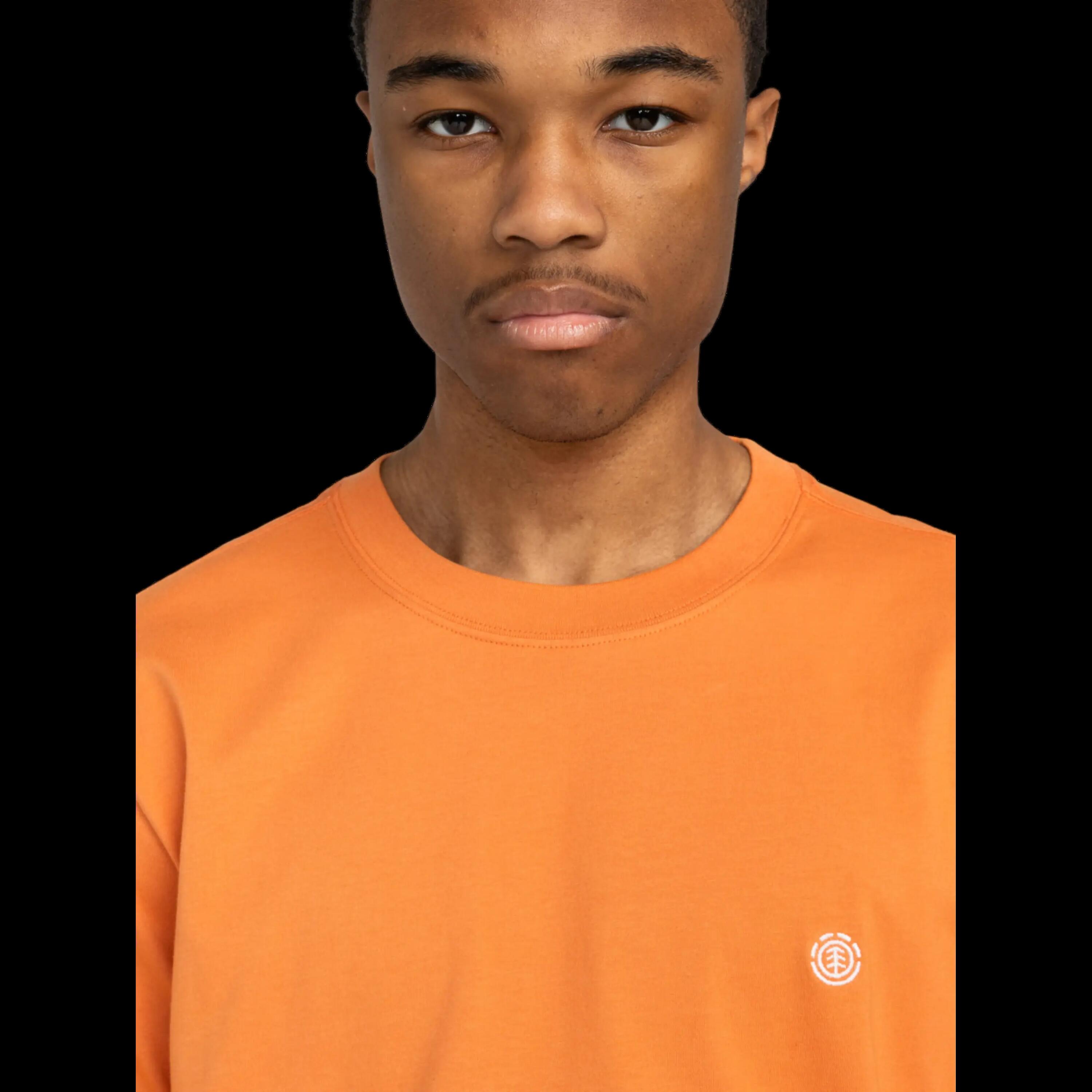 Camiseta Element Crail Naranja Dorado 1/6