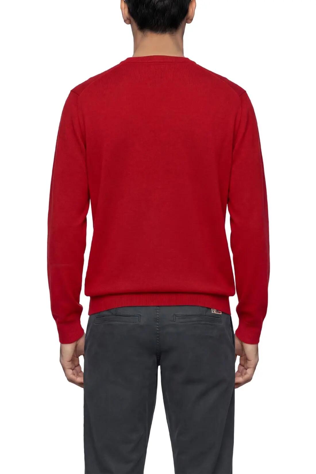 Jersey - sportswear - hombre - regular, cuello redondo - Donori - rojo 3/3
