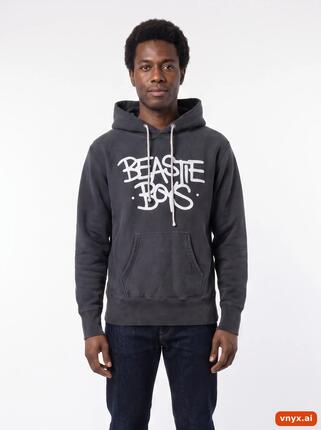 Second Life - Vintage Champion Grey Hoodie Men S