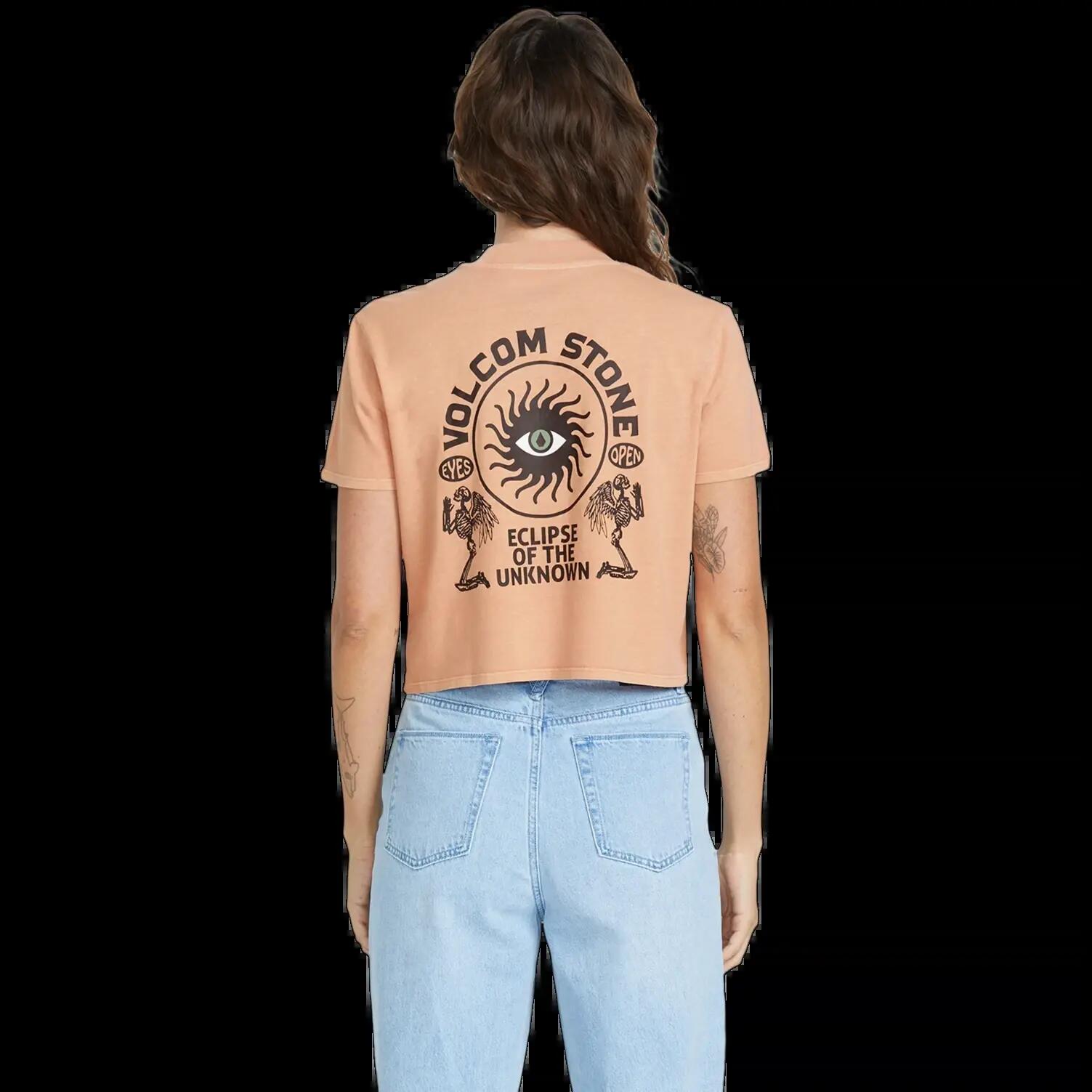 Camiseta Volcom Dial Marrón Arena 2/2