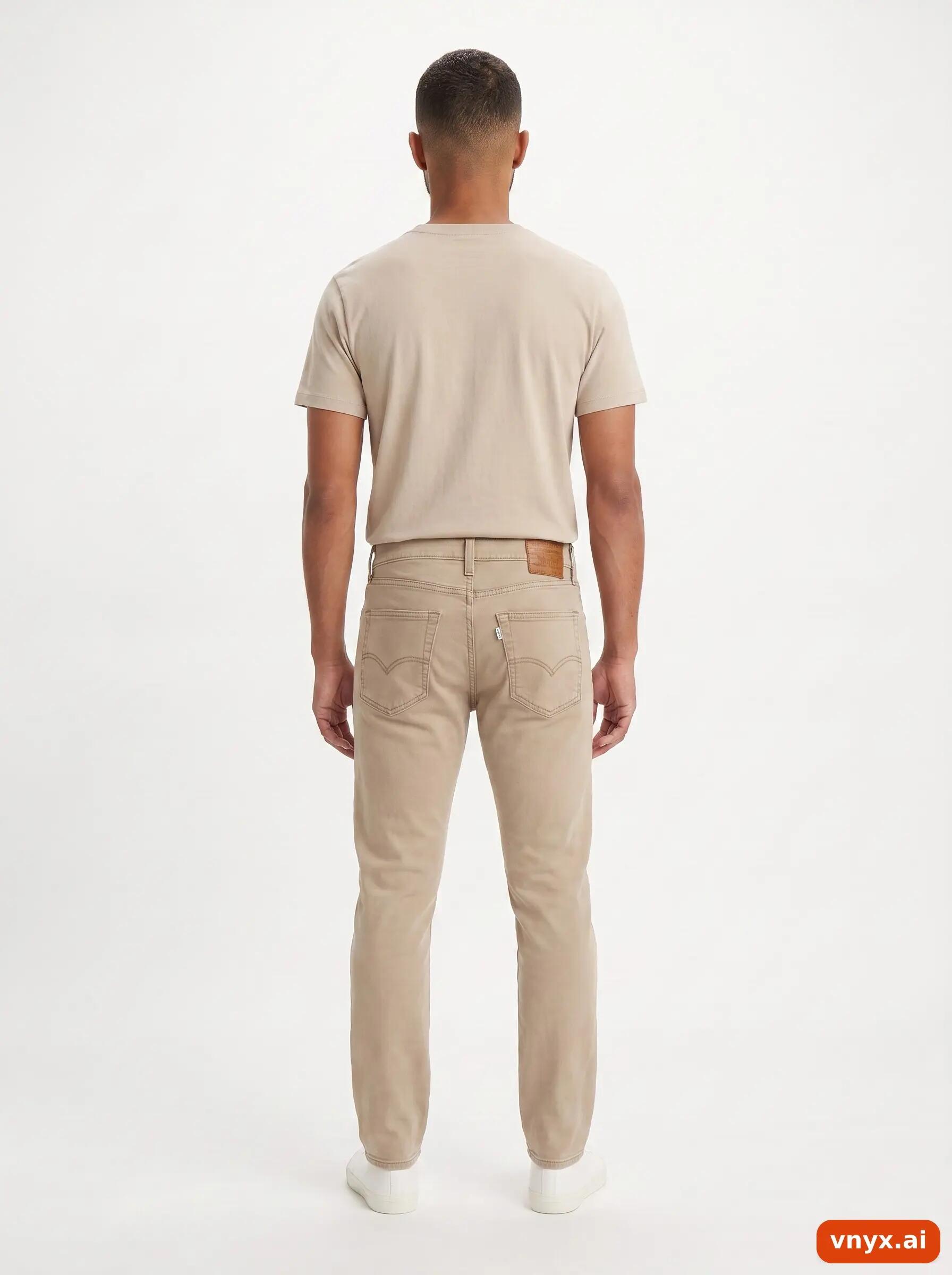 Second Life - Vintage Levi Strauss & Co. Neutral Beige Jeans Men W32 L30 4/6