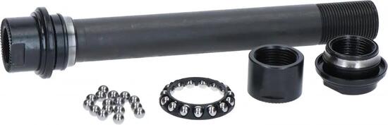 SHIMANO Hohlachse WH-MT500-R Komplettkit - für 29" MTB-Laufräder, Schnellspan...
