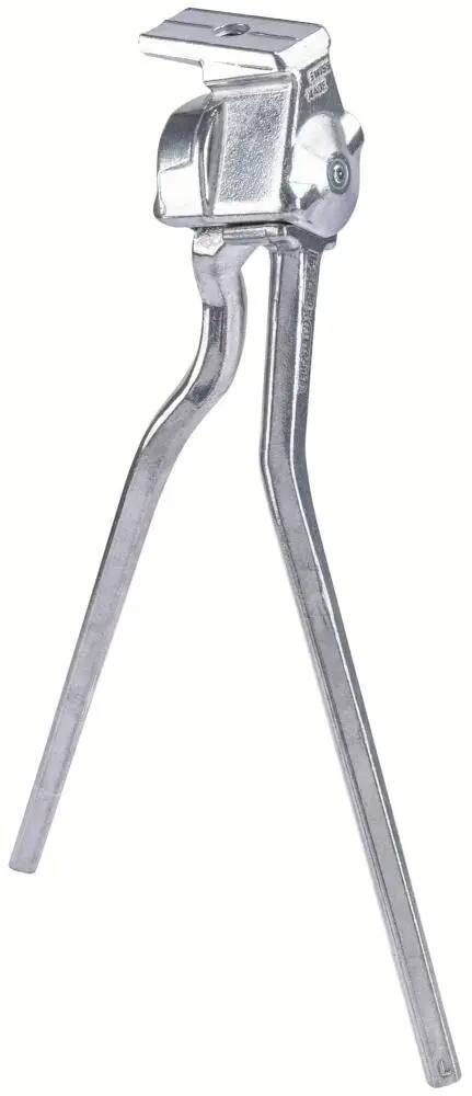 PLETSCHER Cavalletto bipiede 28 pollici argento - piastra in pressofusione di al 2/3