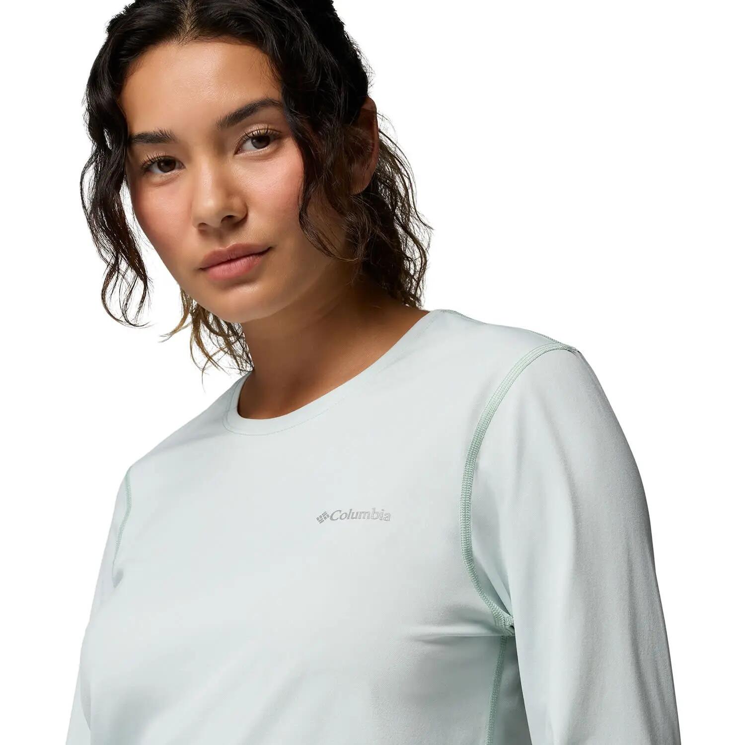 Camisetas Y Camisas  Mujer - COLUMBIA Seeker Legend™ Long Sleeve II - Tea Light 5/5