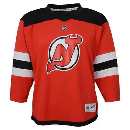 NHL Junior Outerstuff Реплика хокейна фланелка New Devils Без име Червена