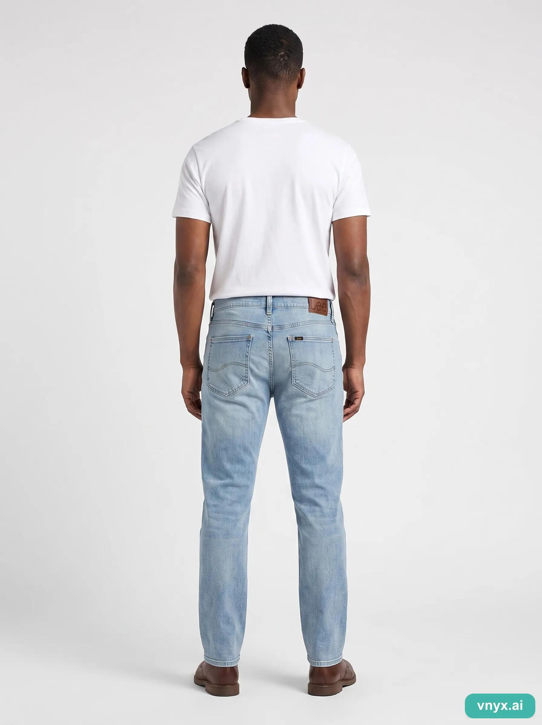 Second Life - Straight Lee Modern Series in Light Blue size 47 5/6