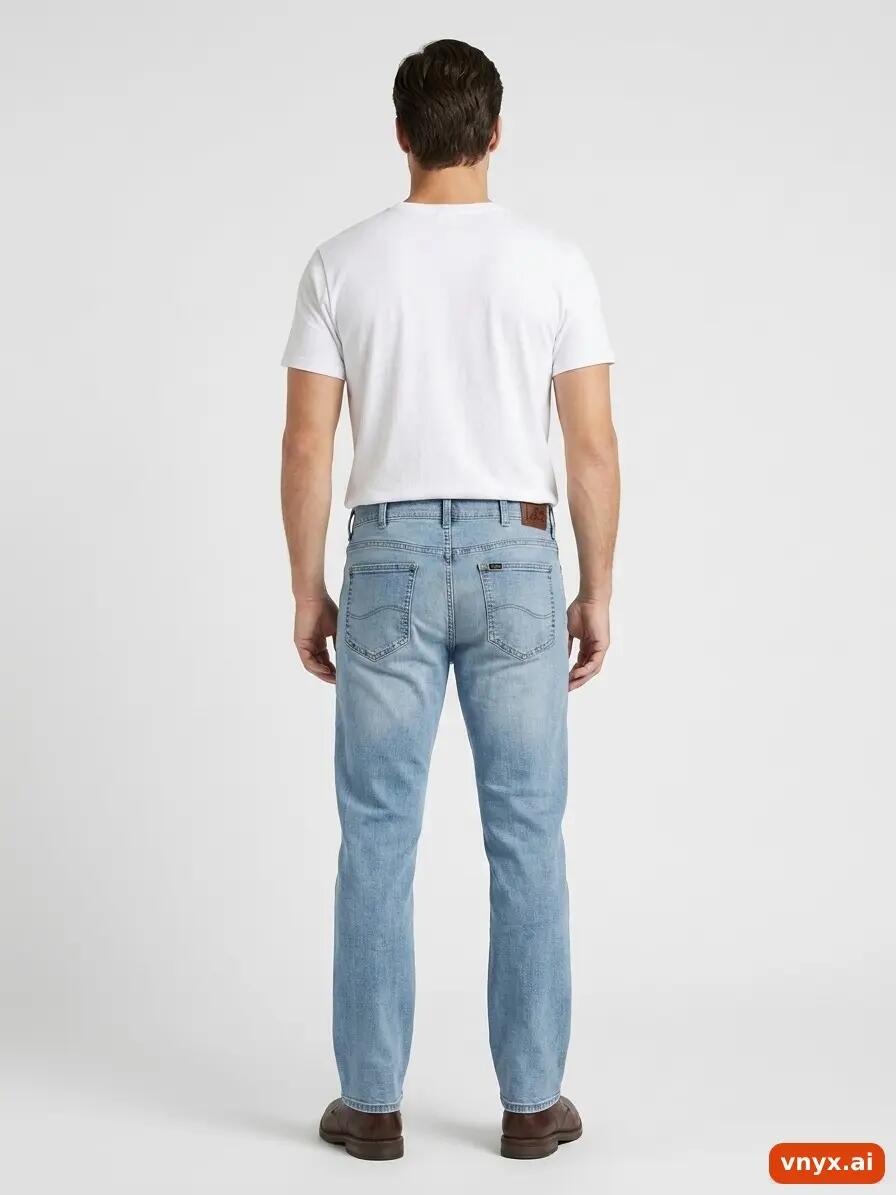 Second Life - Straight Lee Modern Series in Light Blue size 47 4/6