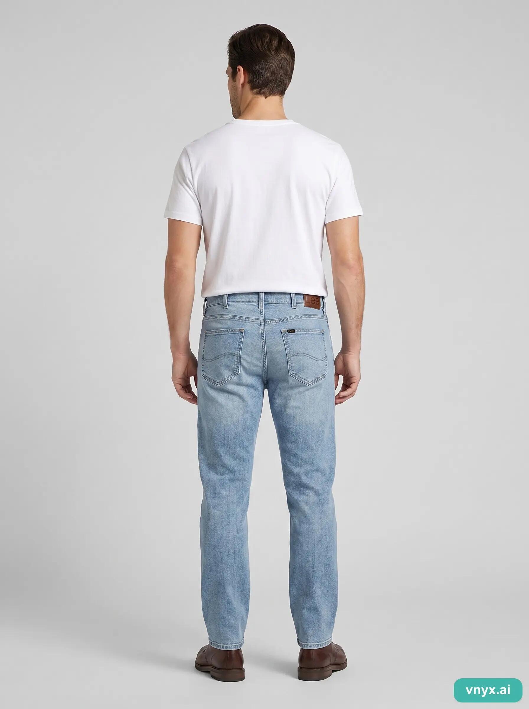 Second Life - Straight Lee Modern Series in Light Blue size 47 2/6