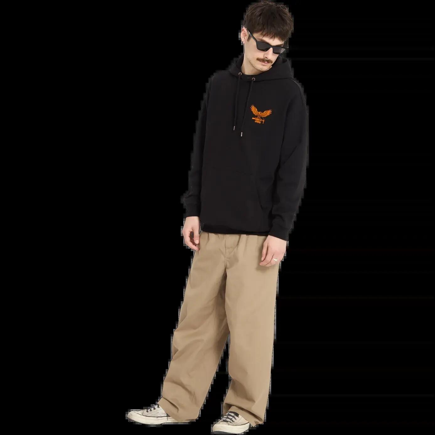 Sweatshirt Volcom HAMMERED PO Preto 6/6
