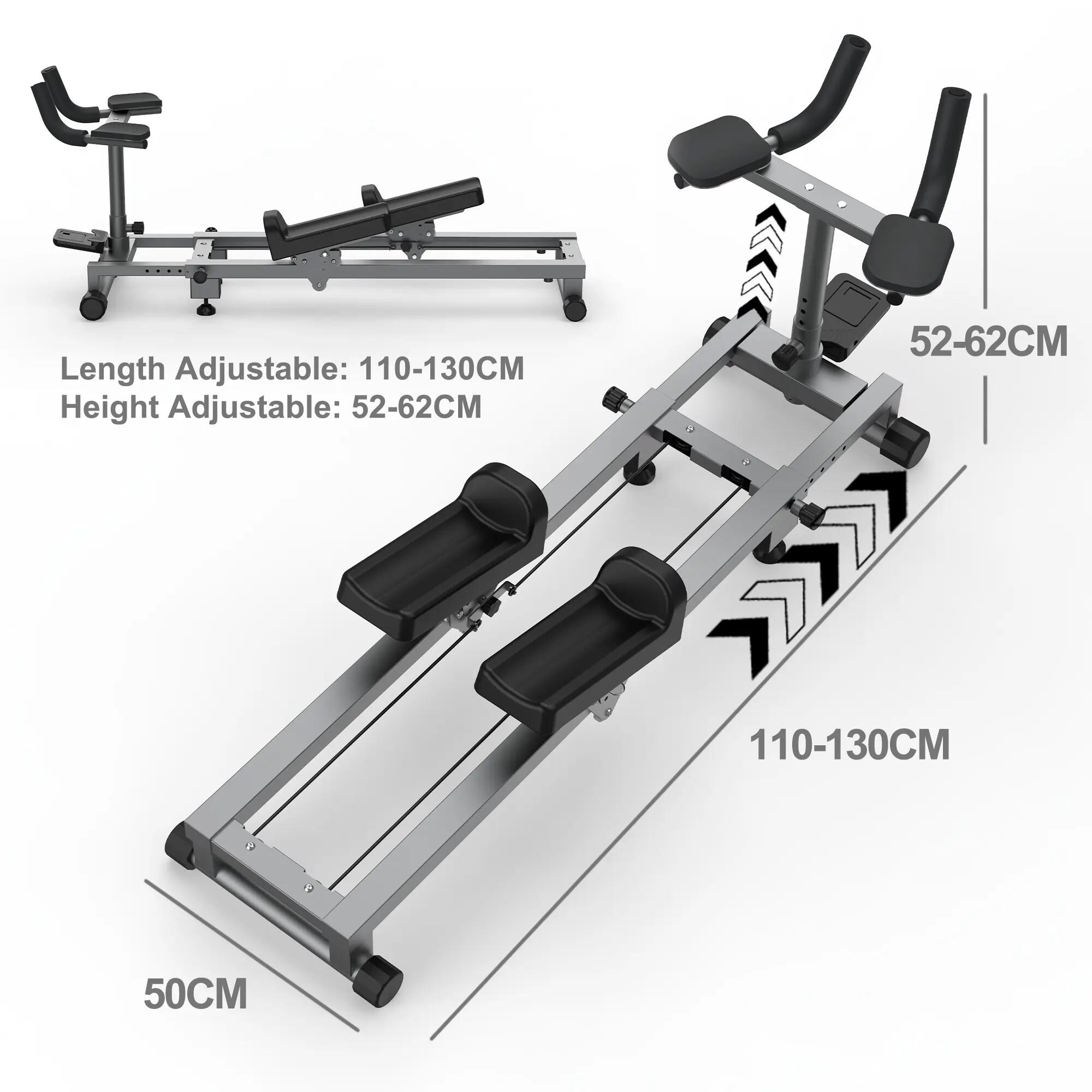 Appareil de fitness crawl et rotation du tronc réglable 2/2