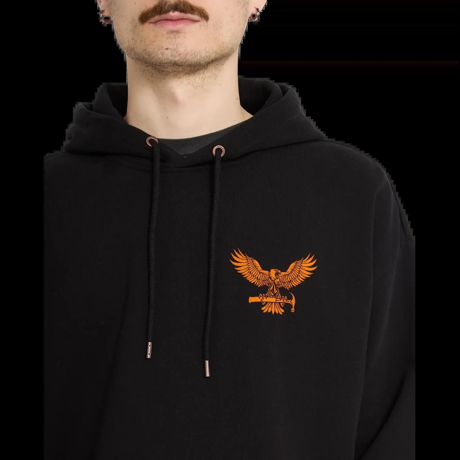 Sweatshirt Volcom HAMMERED PO Preto 4/6