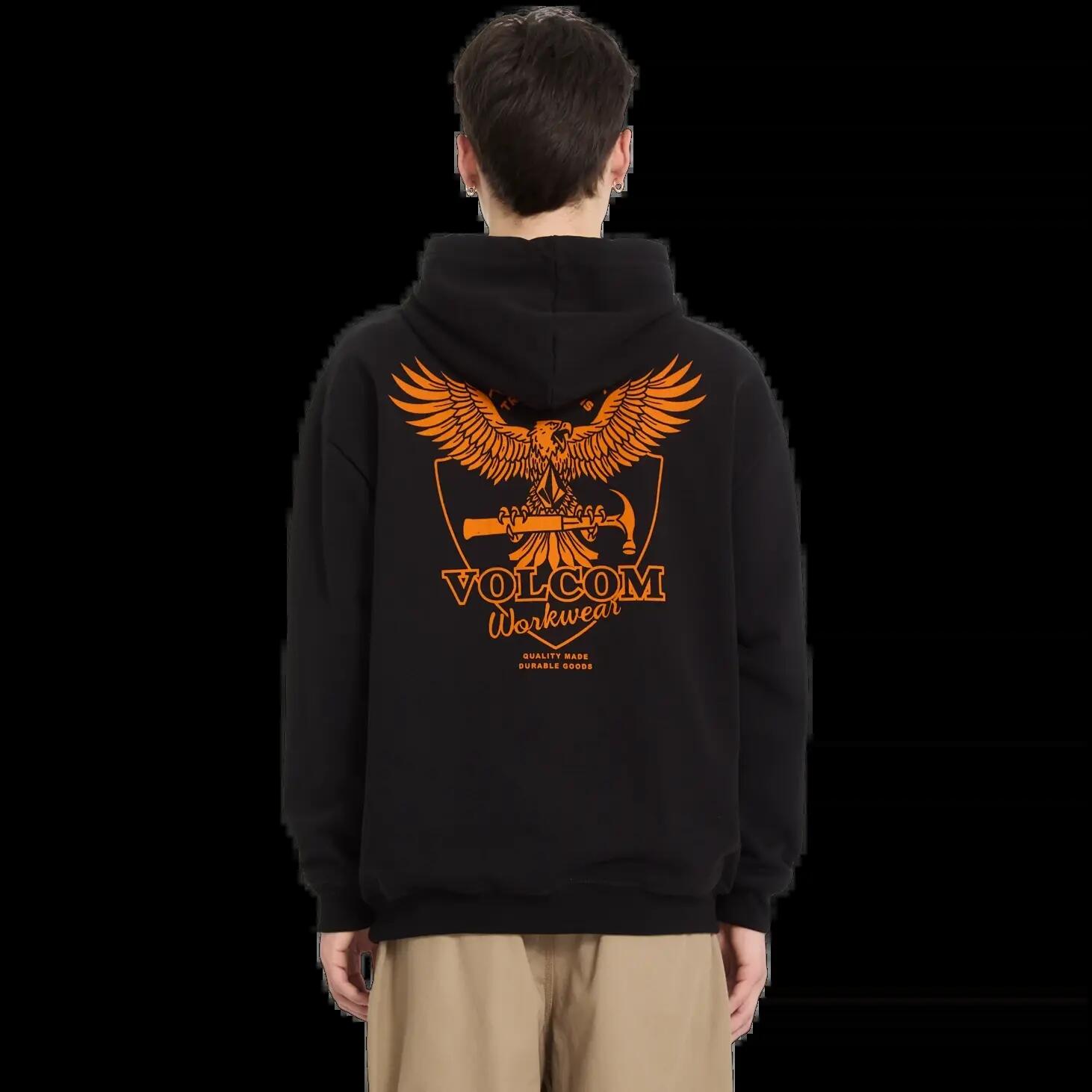 Sweatshirt Volcom HAMMERED PO Preto 2/6