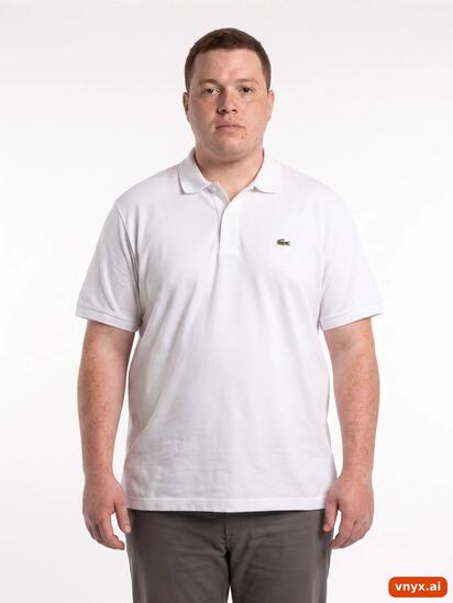 Second Life - Vintage Lacoste Crisp White Polo Shirt Men XXL
