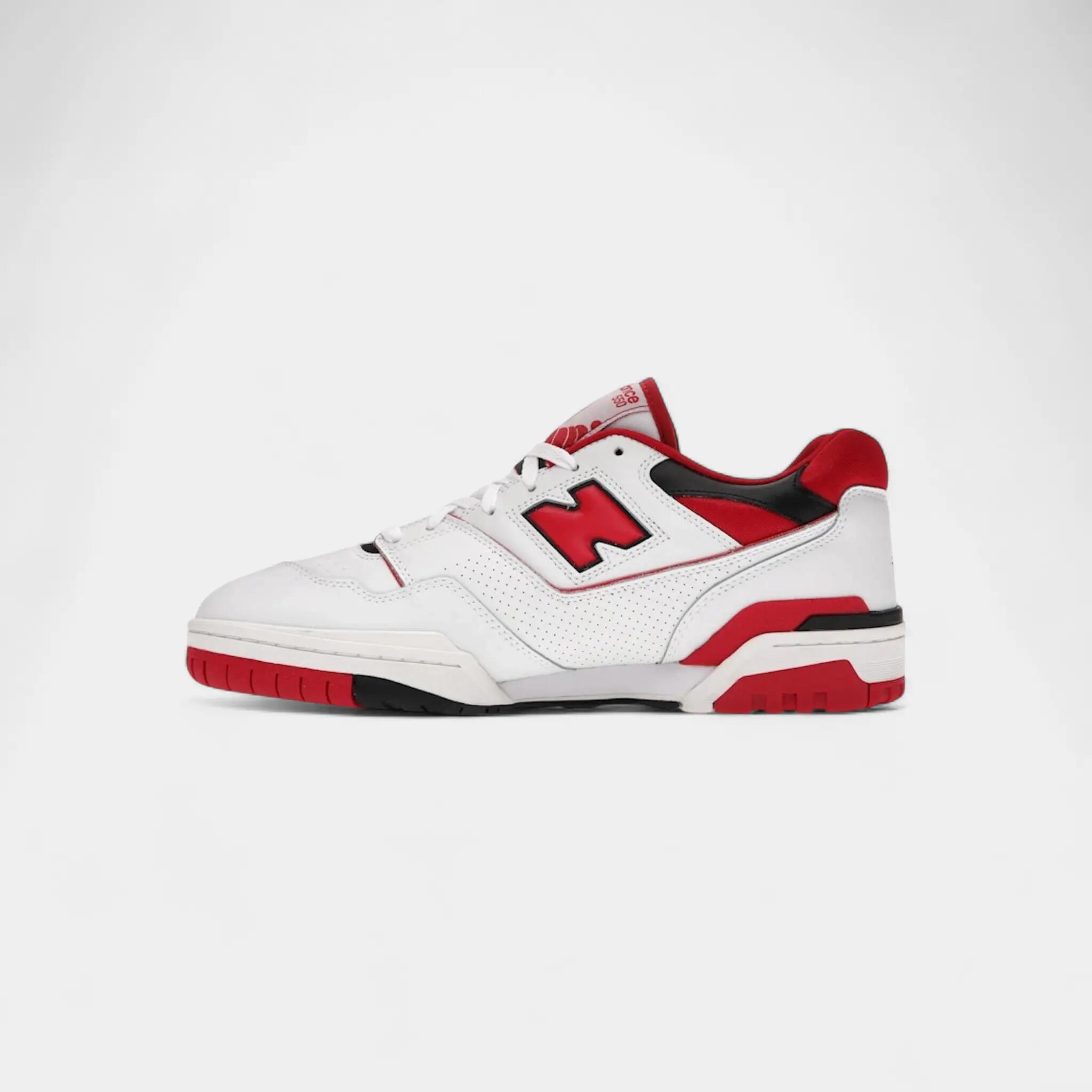 New Balance 550 White Red 4/5