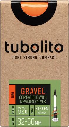 Leichter Tubolito Tubo-Gravel-Schlauch 700 mm vorne Newmen Streem