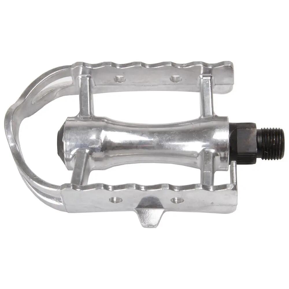 M-WAVE Steady-A11 racefietspedalen 1 paar zilver - aluminiumbehuizing, CrMo-as 9 2/2