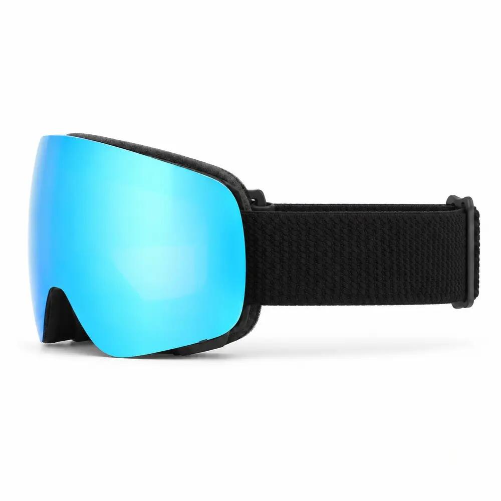 Maschera da Sci e Snowboard Fluor HX22 Lente Magnetica Blu Specchiata Unisex 5/5