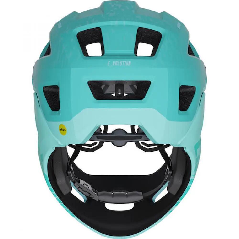 Limar Livigno + Mips Matt Deep M Minzgrün - leichter Fullface-Helm mit maxima... 3/3