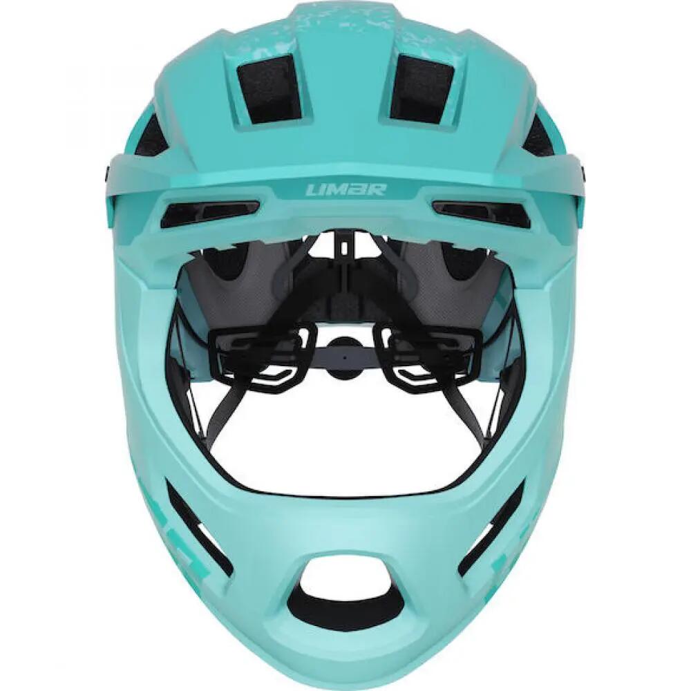 Limar Livigno + Mips Matt Deep M Minzgrün - leichter Fullface-Helm mit maxima... 2/3