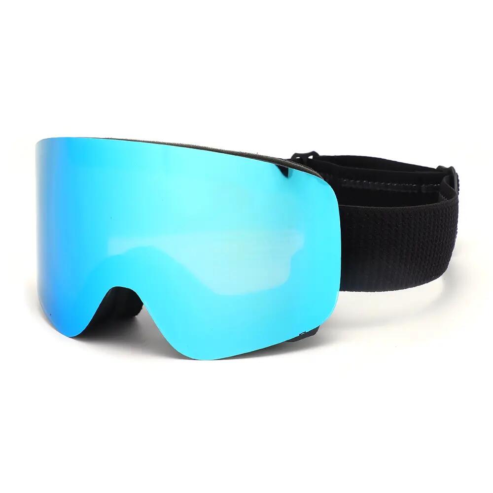 Maschera da Sci e Snowboard Fluor HX22 Lente Magnetica Blu Specchiata Unisex 2/5