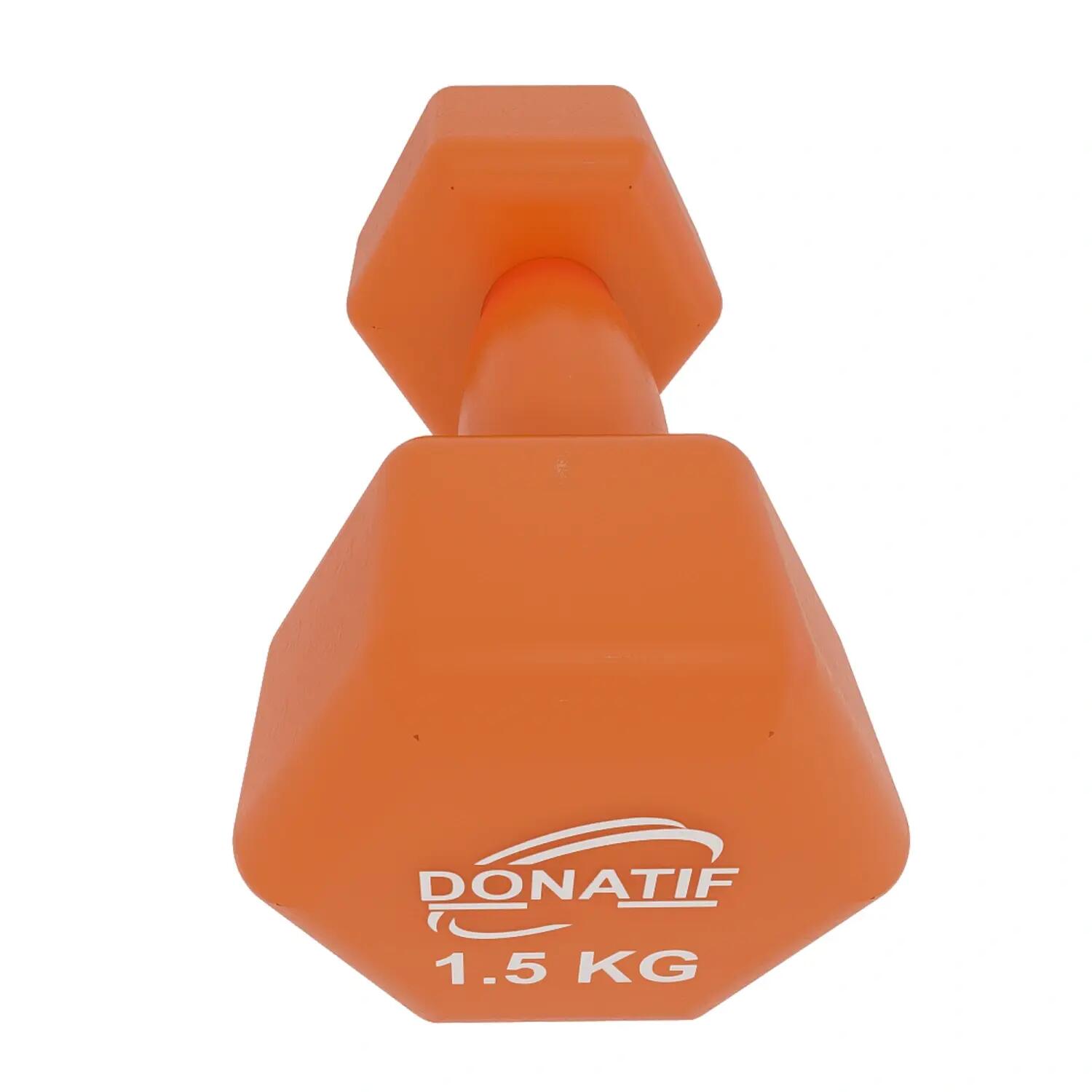 Manubrio in Vinile da 1,5 Kg - Antiscivolo | Fitness 4/6