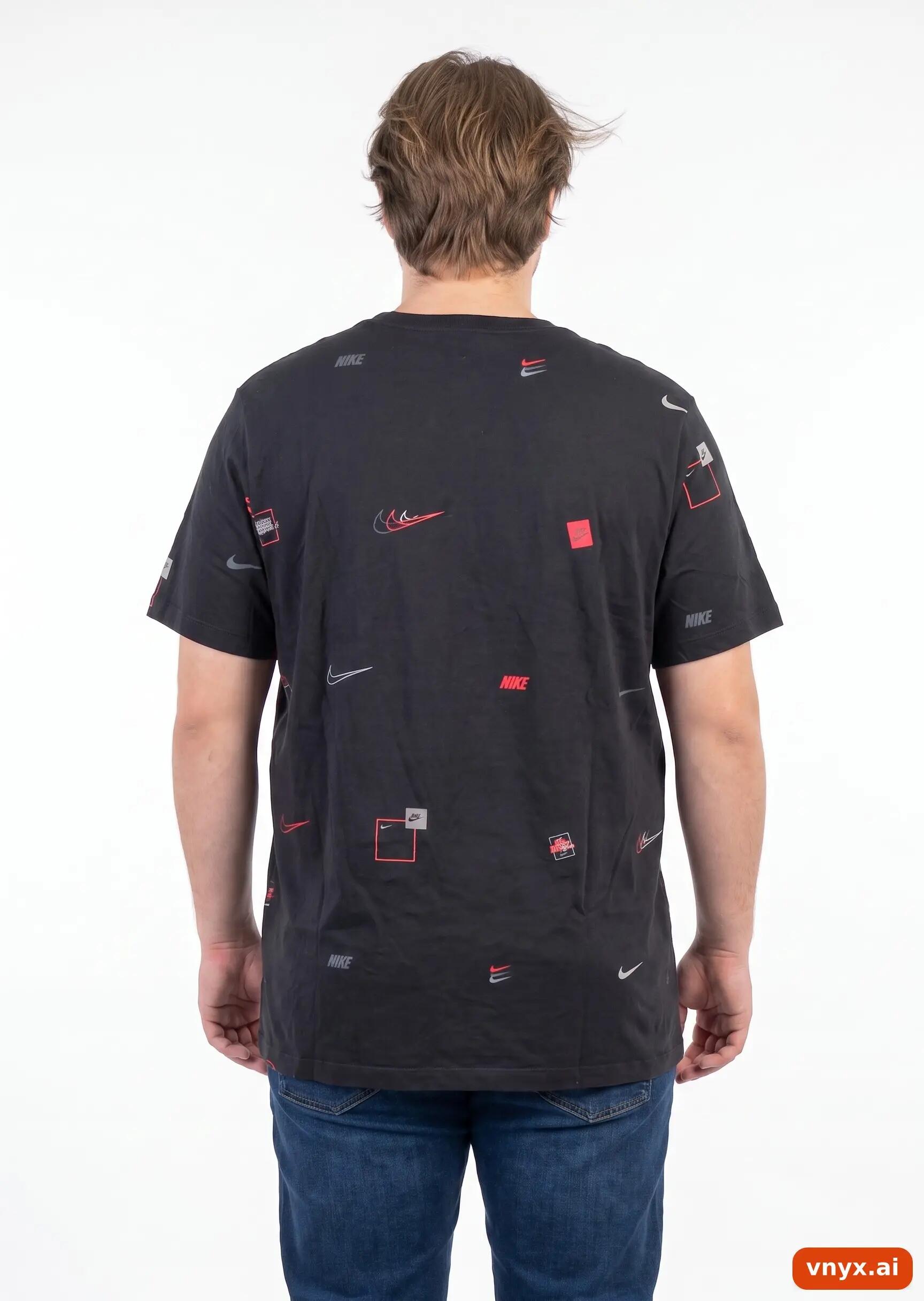 Second Life - Vintage Nike Black T-Shirts Men XL 2/6