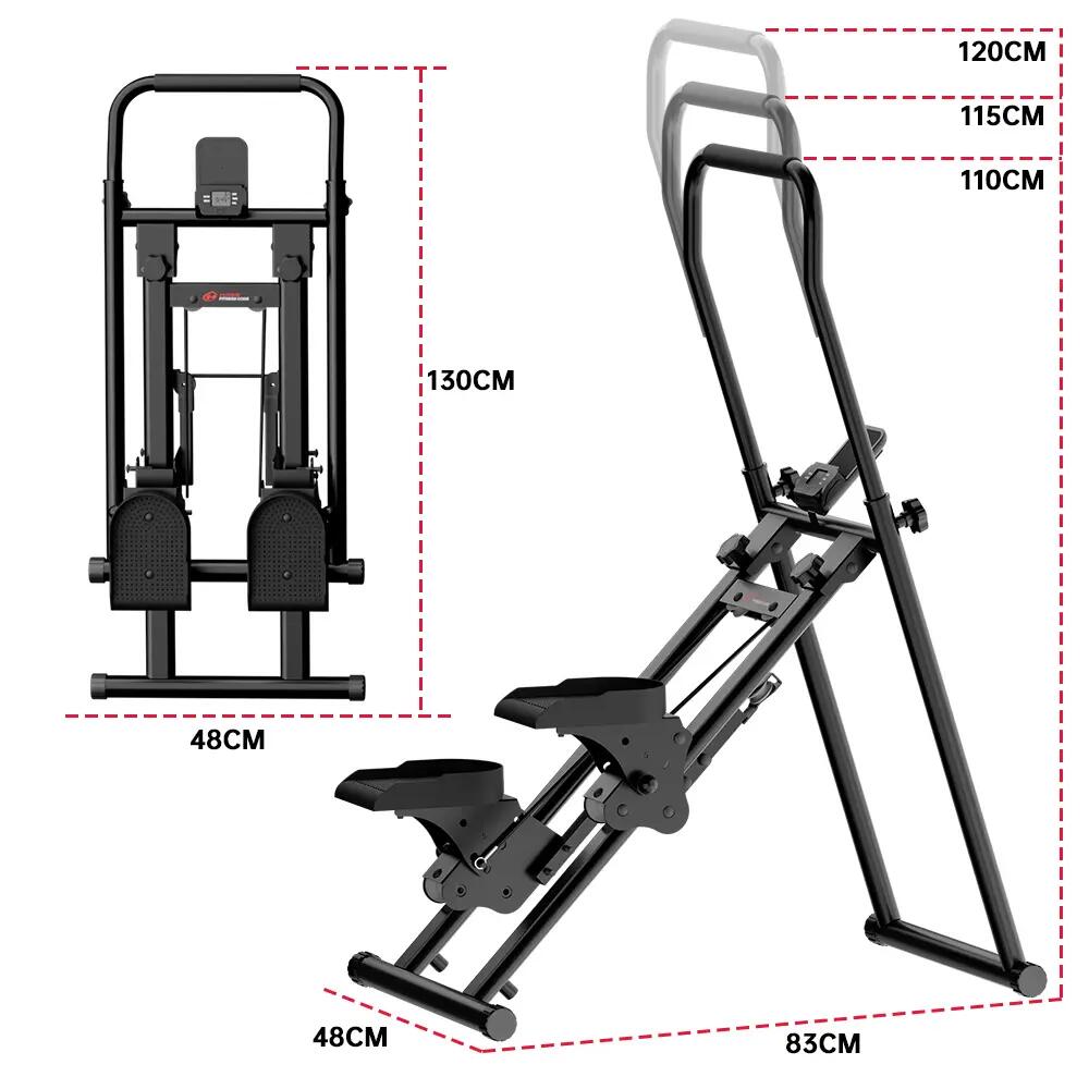 Stepper Fitness Unisexe Réglable en Hauteur Compact 3/3