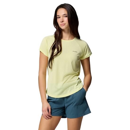 T Shirts Et Chemises Femme - COLUMBIA Bogata Bay SS Tee - Citron