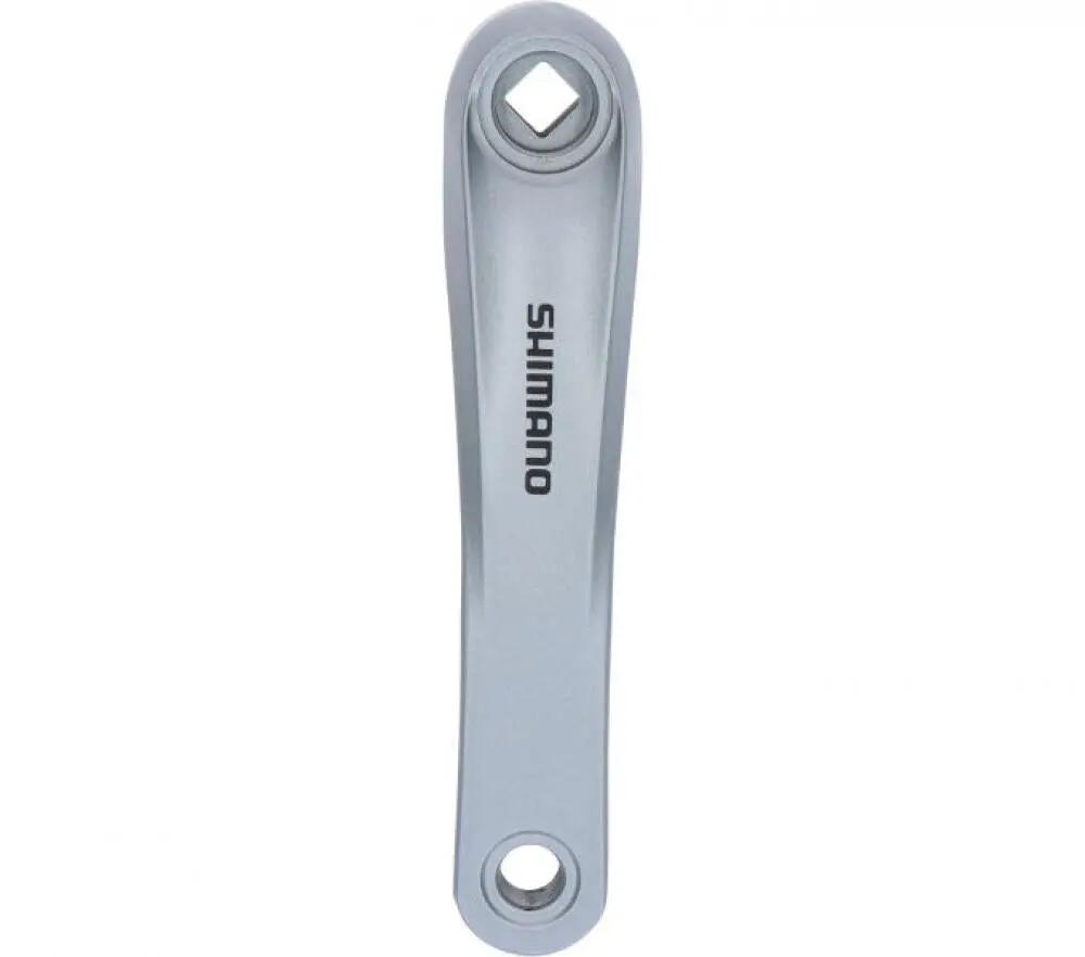 Bras de pédalier gauche SHIMANO 165 mm FC-TY501 argent - 165 mm, argent 2/2