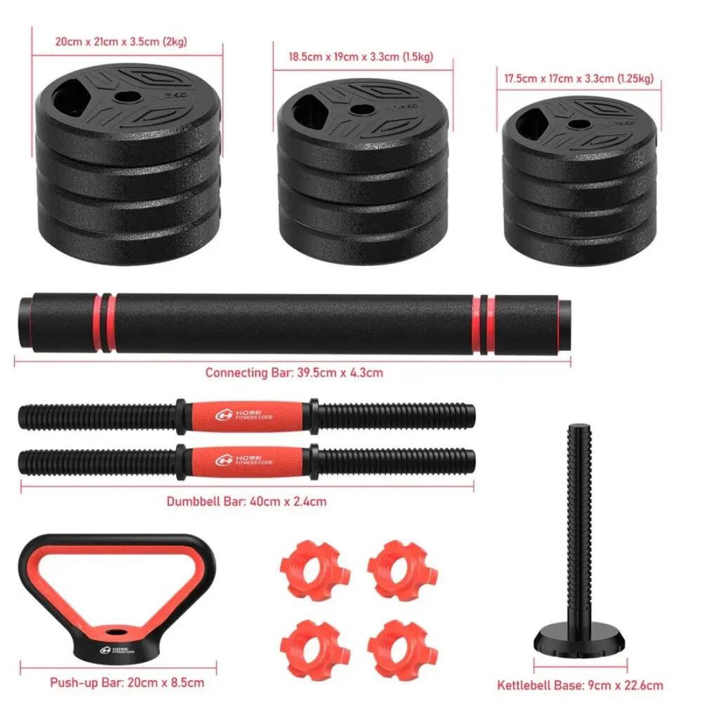 Unisexe Musculation Haltères Réglables 20kg Maison 2/3