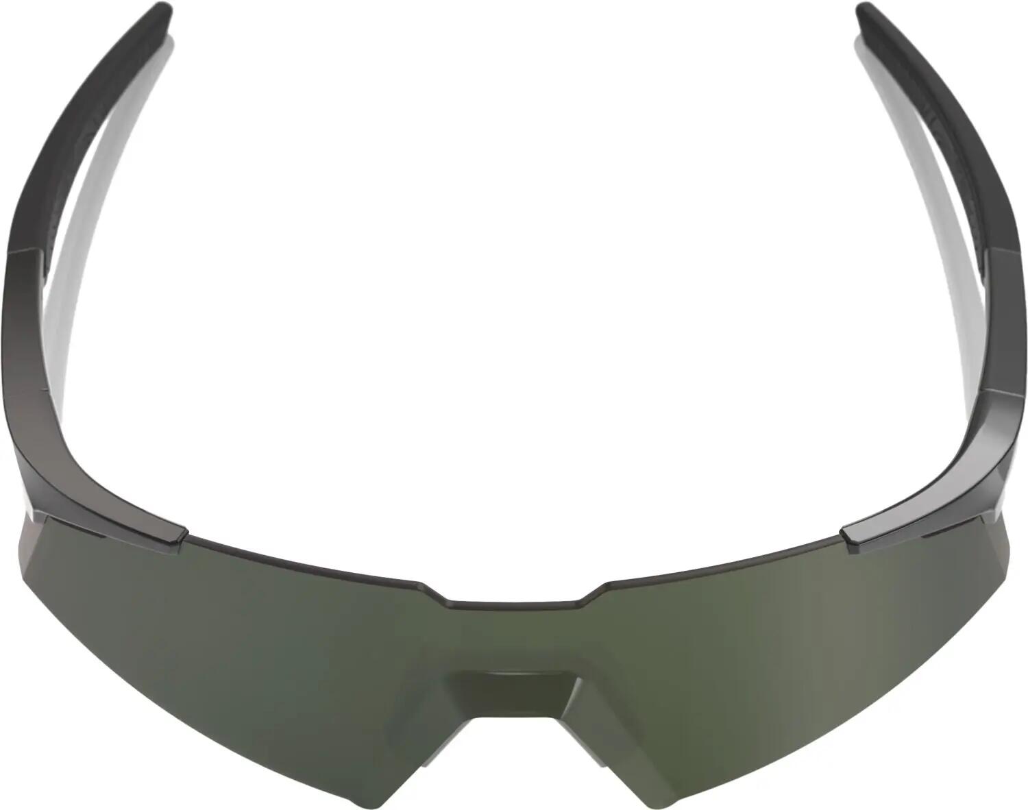 100% A2 Speedwork-bril, glanzend zwart - grijs-groen 4/4