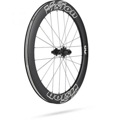 Vision wielset metron 60 sl disc 622x21x60 mm zwart/zilver - aerodynami...