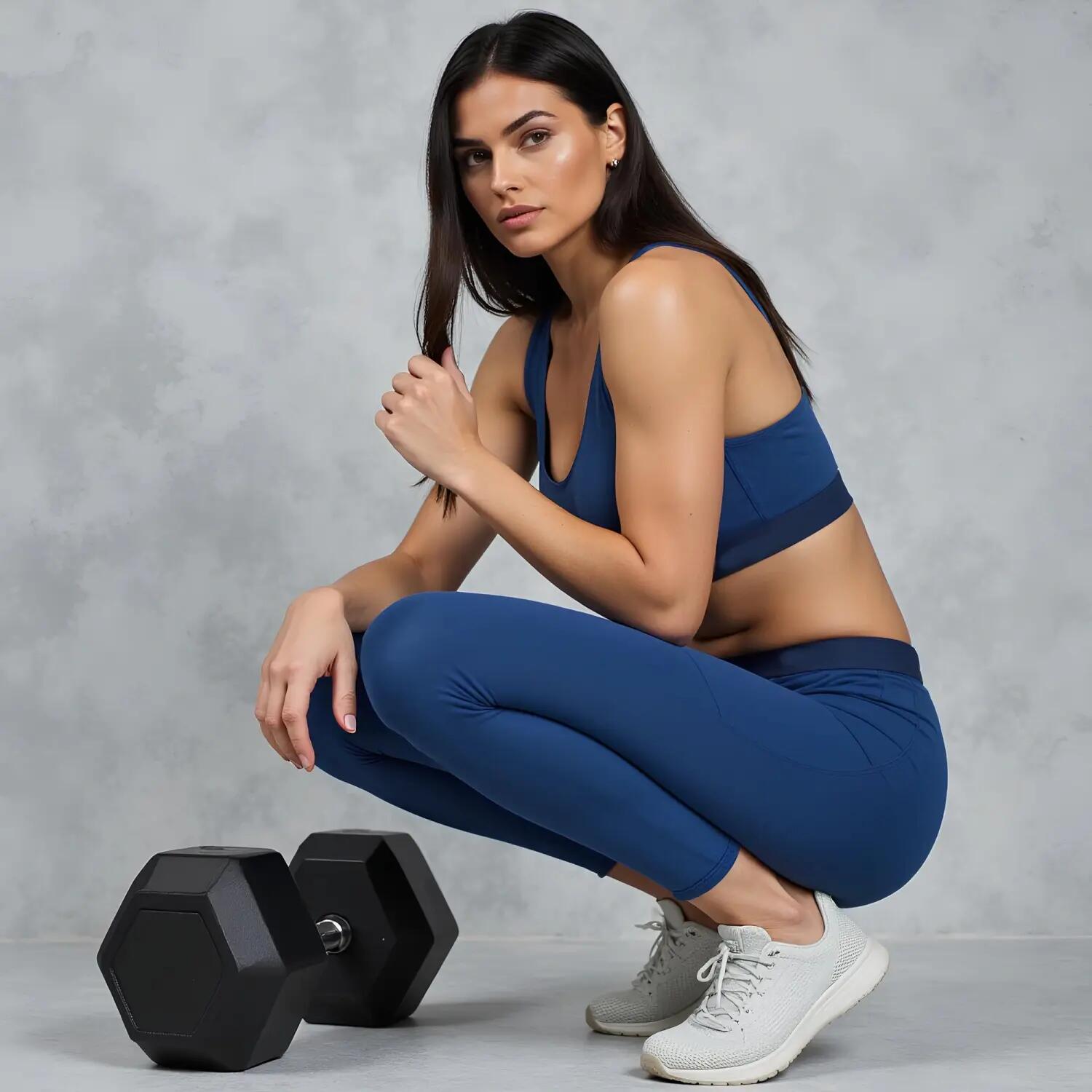 Manubrio Esagonale Gommato da 37,5 Kg - Professionale 4/6