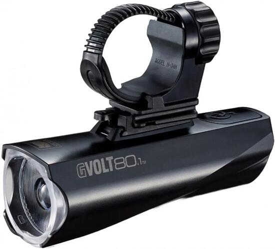 CATEYE BELEUCHTUNG GVOLT80.1 HL-EL561GRC Kompaktgröße - starke 80 Lux Frontle...