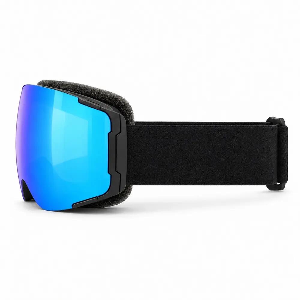 Maschera da Sci e Snowboard Fluor UF067 Lente Magnetica Blu Specchiata Unisex 5/5