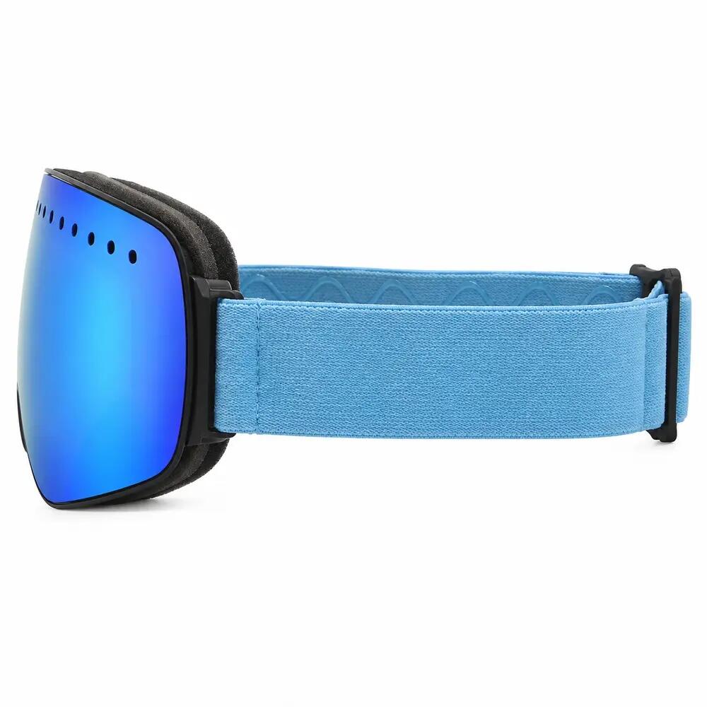 Maschera da Sci e Snowboard Fluor 3062 Lente Blu Specchiata Unisex 3/3