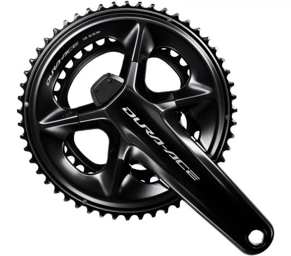 SHIMANO Kurbelgarnitur DURA-ACE FC-R9200-P Powermeter - 175 mm, 52-36 Zähne, ... 2/2