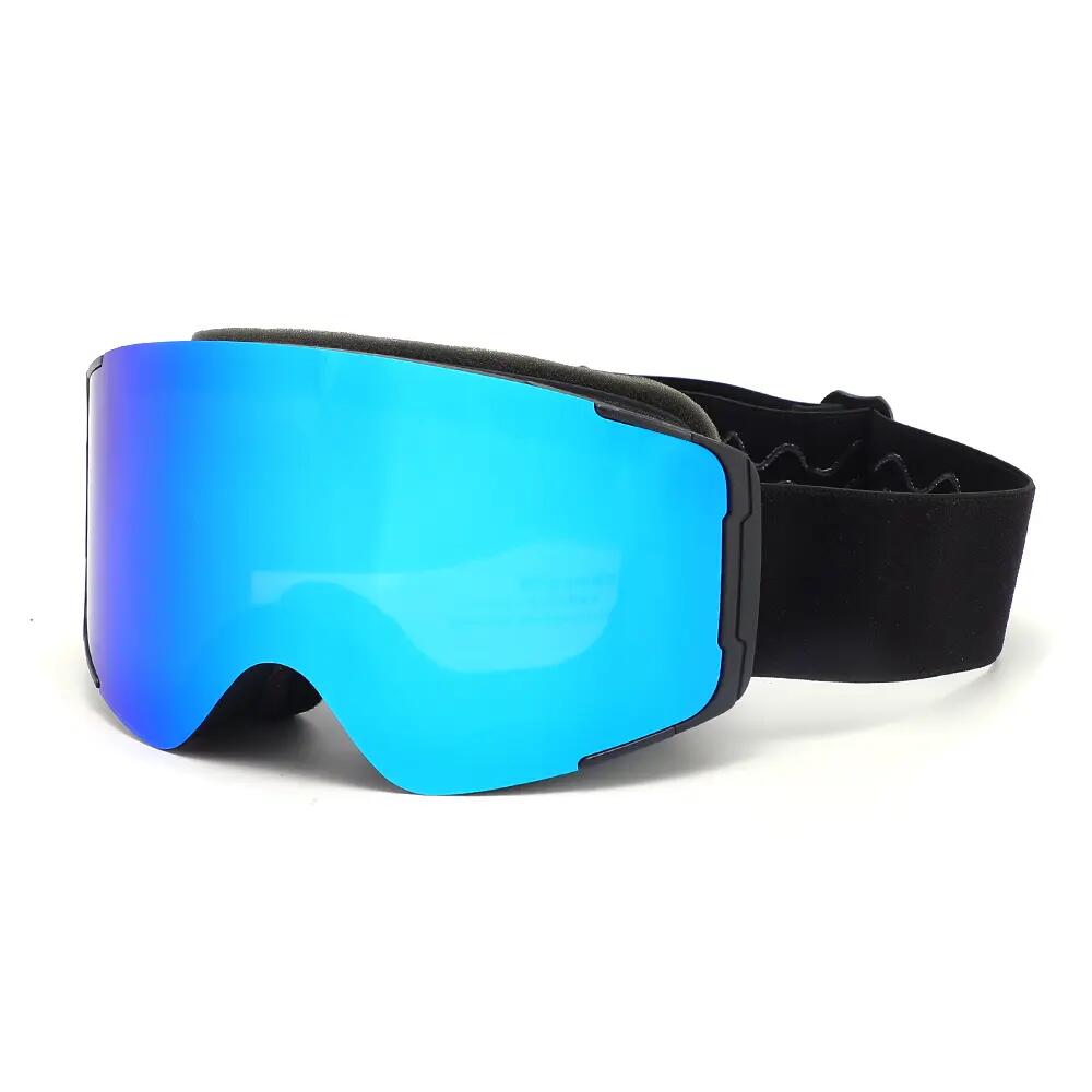 Maschera da Sci e Snowboard Fluor UF067 Lente Magnetica Blu Specchiata Unisex 2/5