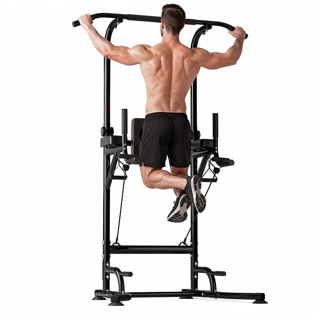 Station de Traction et de Dips Réglable pour Musculation 2/3