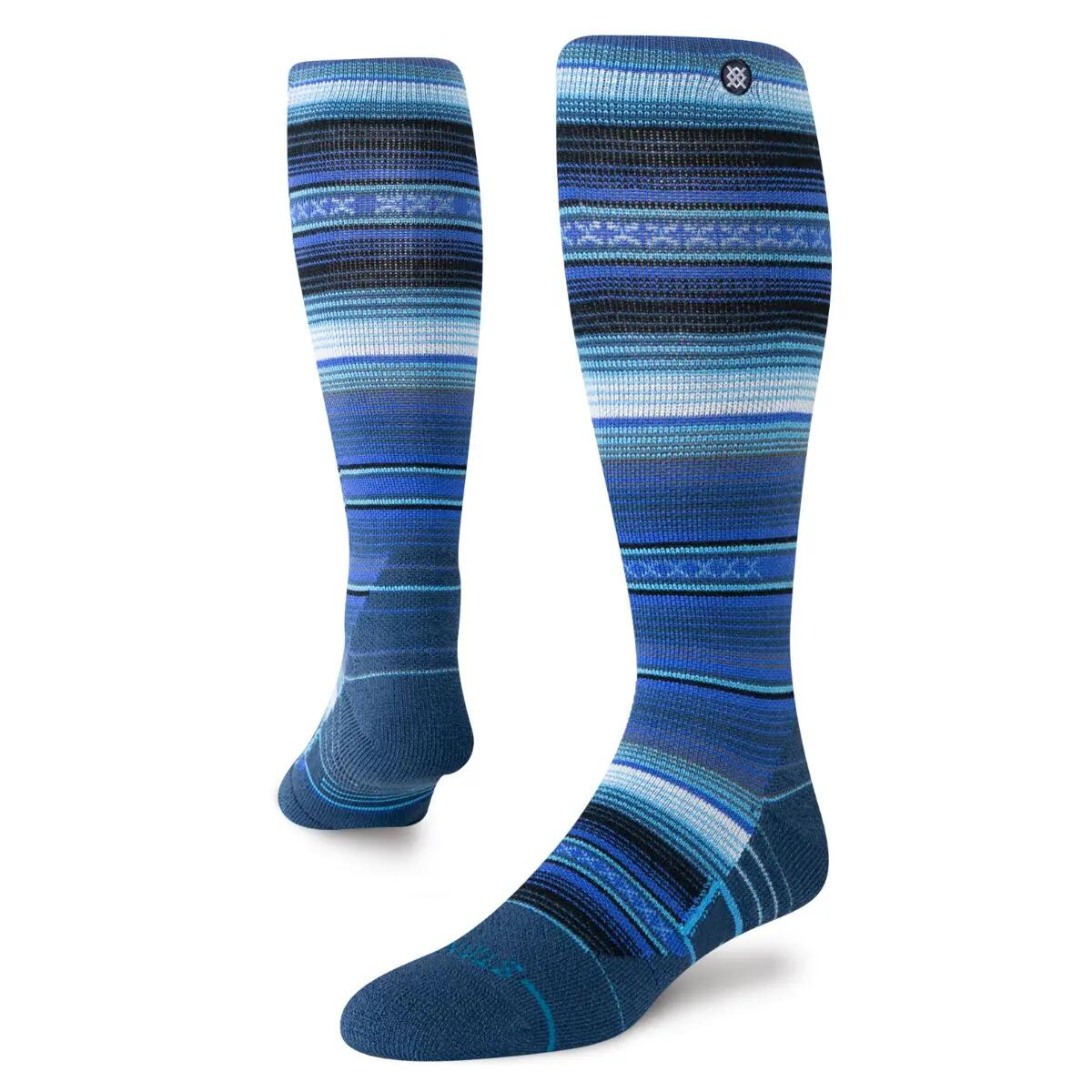 Wintersport Heren Freshtek Infiknit Snow Kniekousen Curren Wool Blauw 1/3
