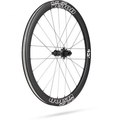 Vision wielset metron 45 sl disc 622x21x45 mm zwart/zilver - aerodynami...
