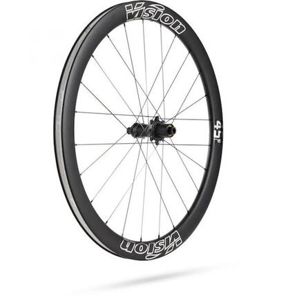 Jeu de roues Vision Metron 45 SL Disc 622x21x45 mm Noir\/argent - aérodyna...
