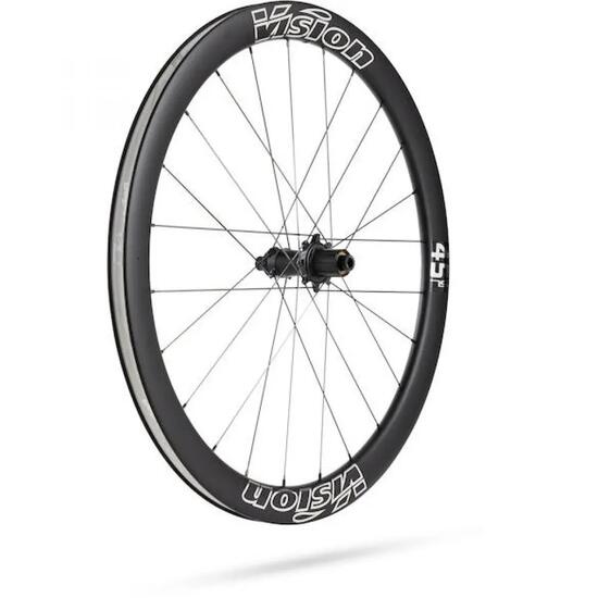 Jeu de roues Vision Metron 45 SL Disc 622x21x45 mm Noir\/argent - aérodyna...