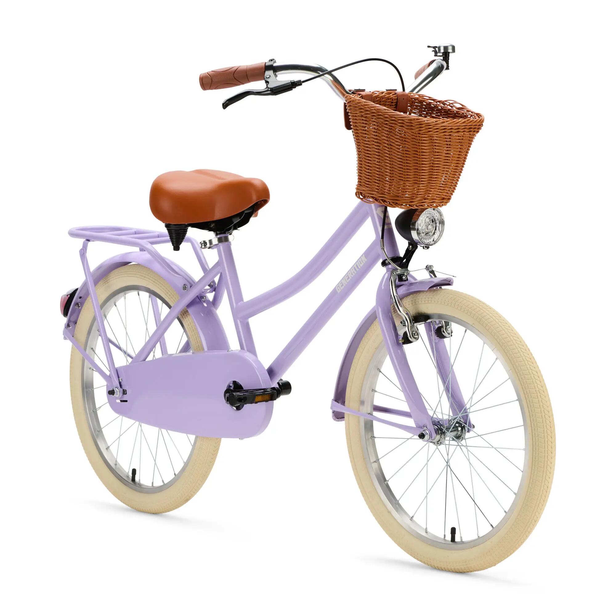 Generation Transporter 20 Pulgadas Lila – Bicicleta Infantil con Cesta 3/5