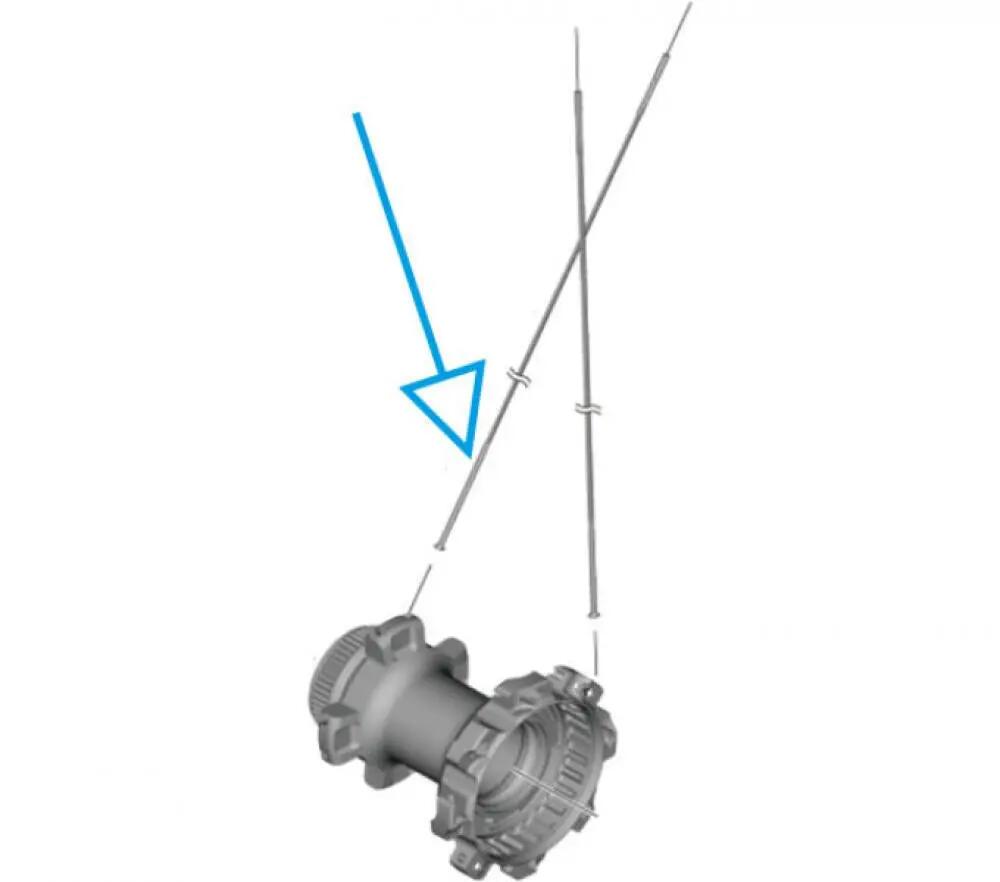 SHIMANO Speiche WH-R9270 HR rechts (C50)/HR links (C36) - Rennrad, Scheibenbr... 2/2