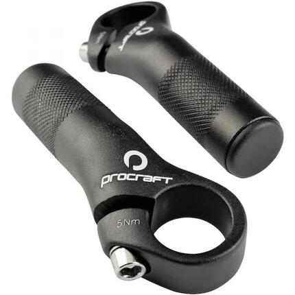 Procraft Lenkerhörnchen Shorty kurz schwarz - ergonomische Bar Ends für mehr ...