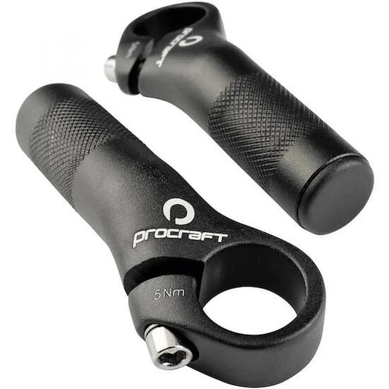 Procraft Lenkerhörnchen Shorty kurz schwarz - ergonomische Bar Ends für mehr ...