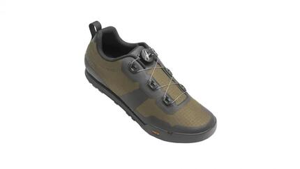 Giro Tracker chaussure VTT à pédales plates - trail green-dark shadow - taille 4