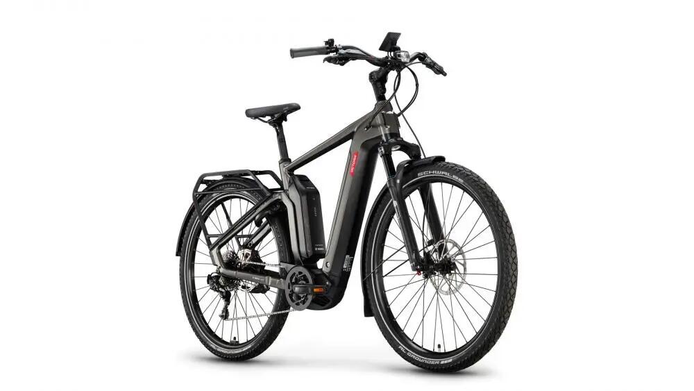 VICTORIA elektrische urbanfiets "UTILYON 6" (#1), unisex, 29", antracietgrijs, S 2/3